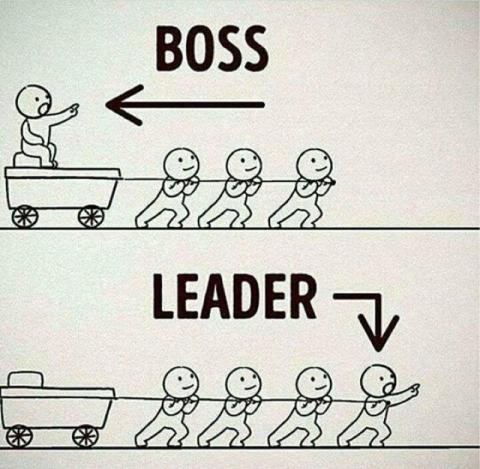 Leader comic